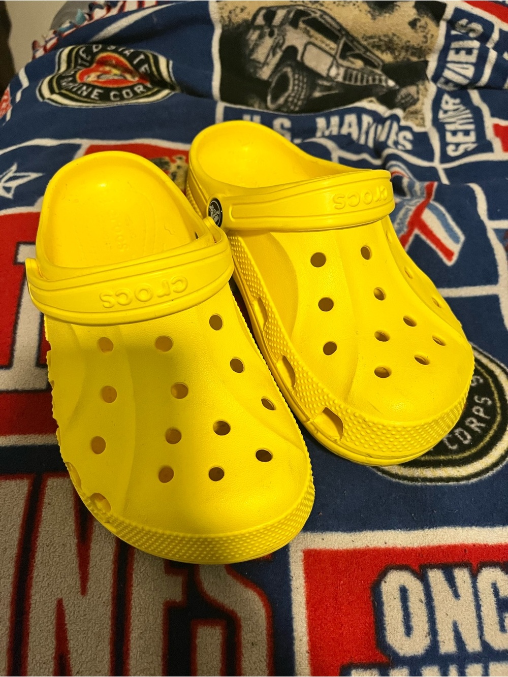 CROCS Kids Classic Clog in Yellow